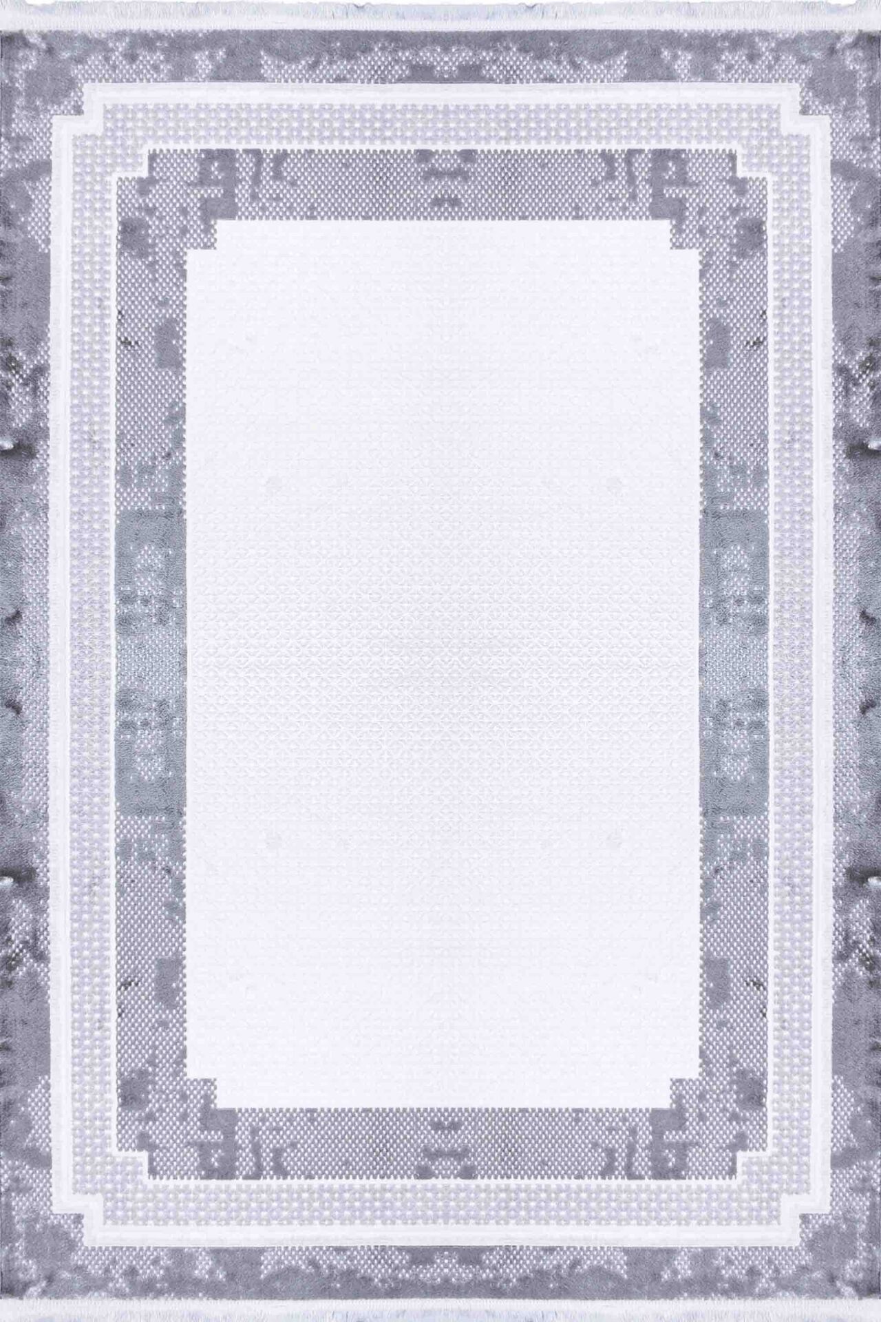 Foneks Halı yıldız - 45960D Gri