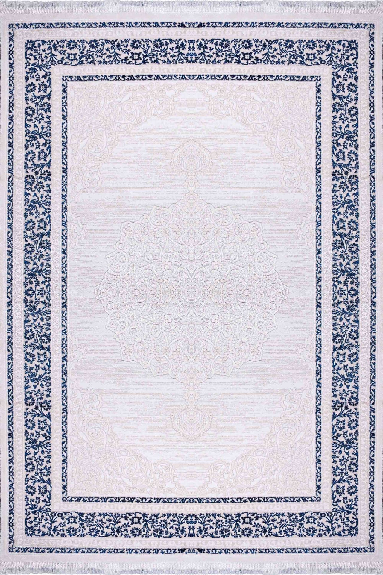 Foneks Halı yıldız - 45958A Lacivert