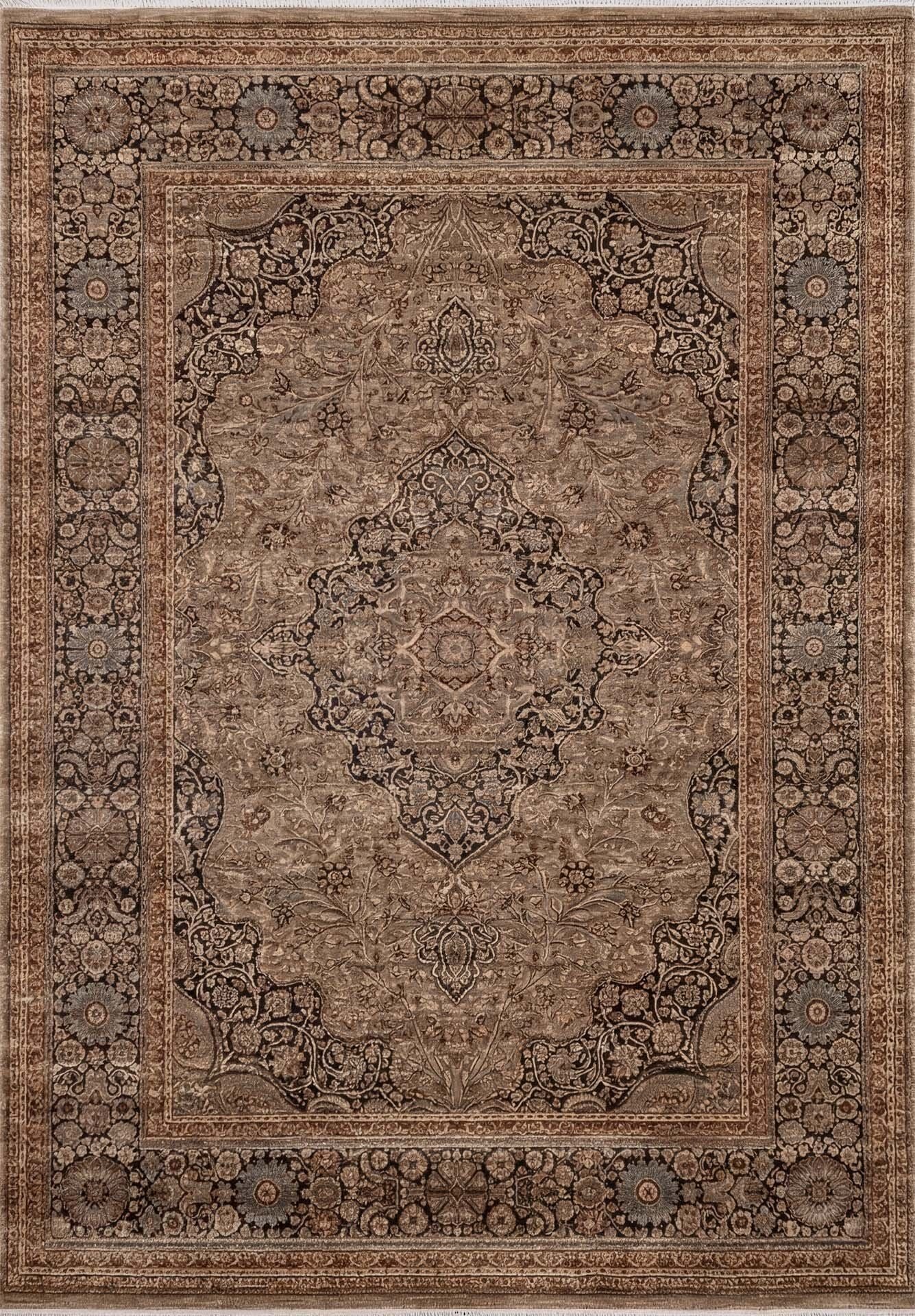 Bahariye Etnik - ET01 Kahve - Etnik Vintage Modern Halı