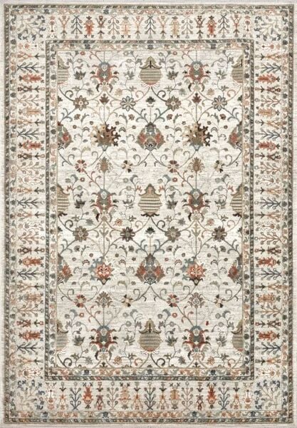 Bahariye Etnik - ET07 Krem - Etnik Vintage Modern Halı