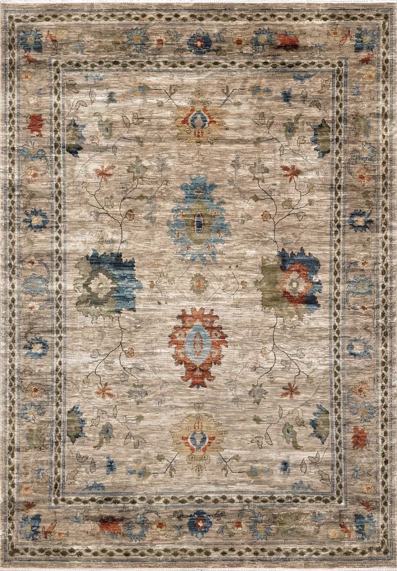 Bahariye Etnik - ET06 Multi - Etnik Vintage Modern Halı