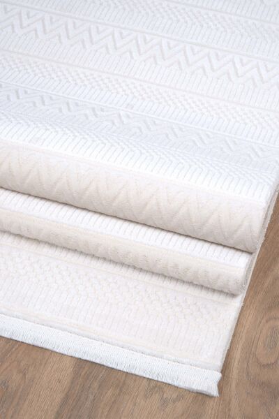 Foneks Halı Aris - 7369A Beyaz