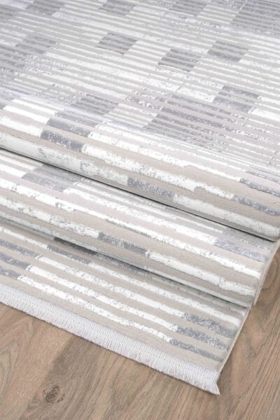 Foneks Halı His - 7717A Gri