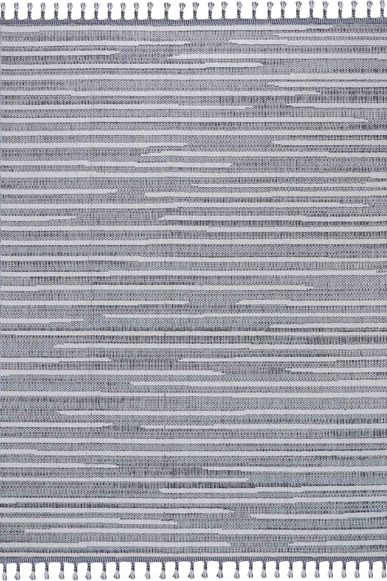 Foneks Halı Pukka - 28052A Beyaz Gri