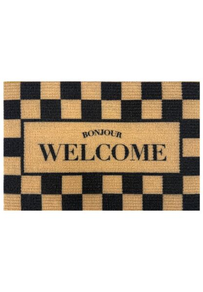 Vena Dama Welcome Paspas - Dış Kapı Paspası Kapı Önü Paspası 40x60