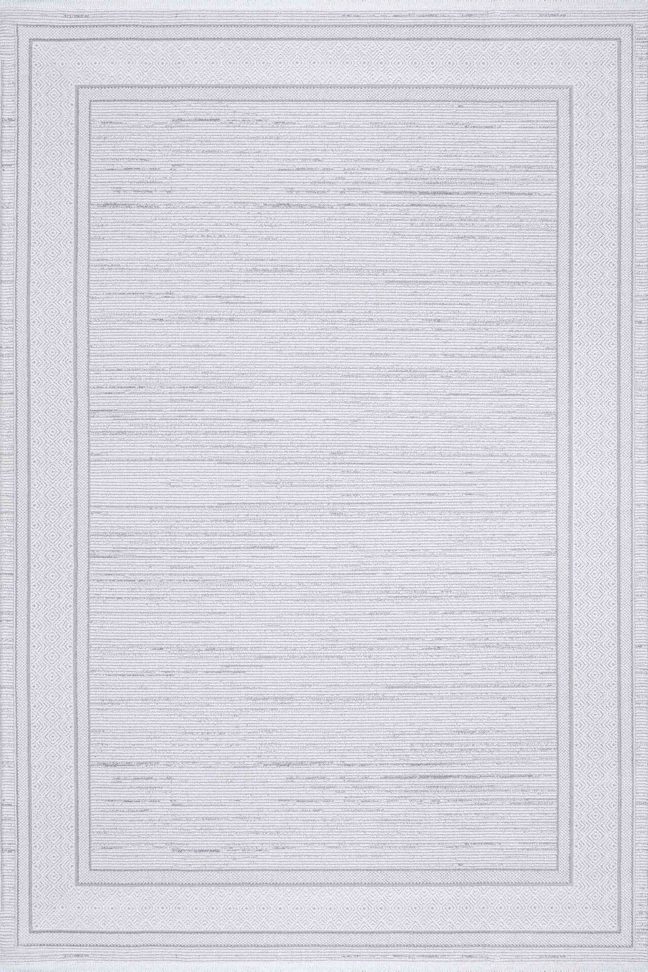 Foneks Halı Aris - 694B Beyaz Gri