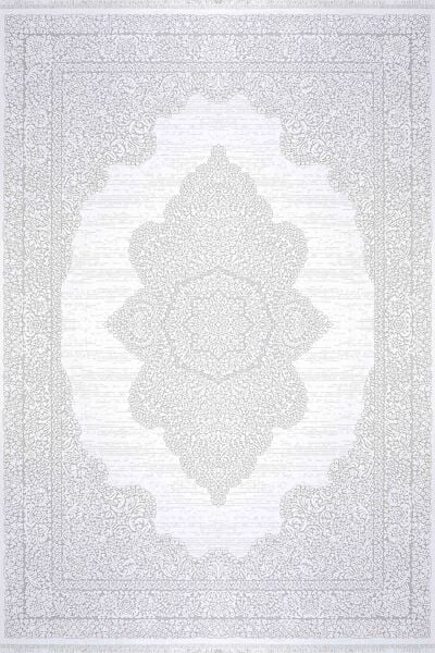 Foneks Halı Aris - 210A Beyaz Gri