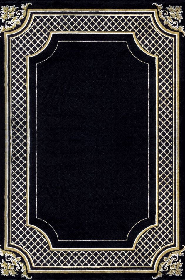 Bahariye Art Deco - A913 Siyah Gold