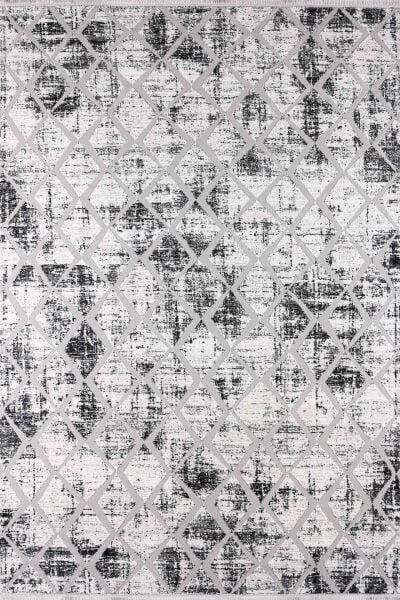 Foneks Halı His - 178C Beyaz Gri