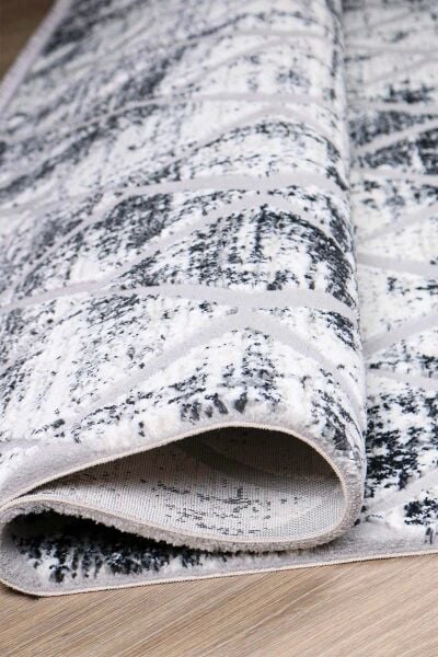 Foneks Halı His - 178C Beyaz Gri