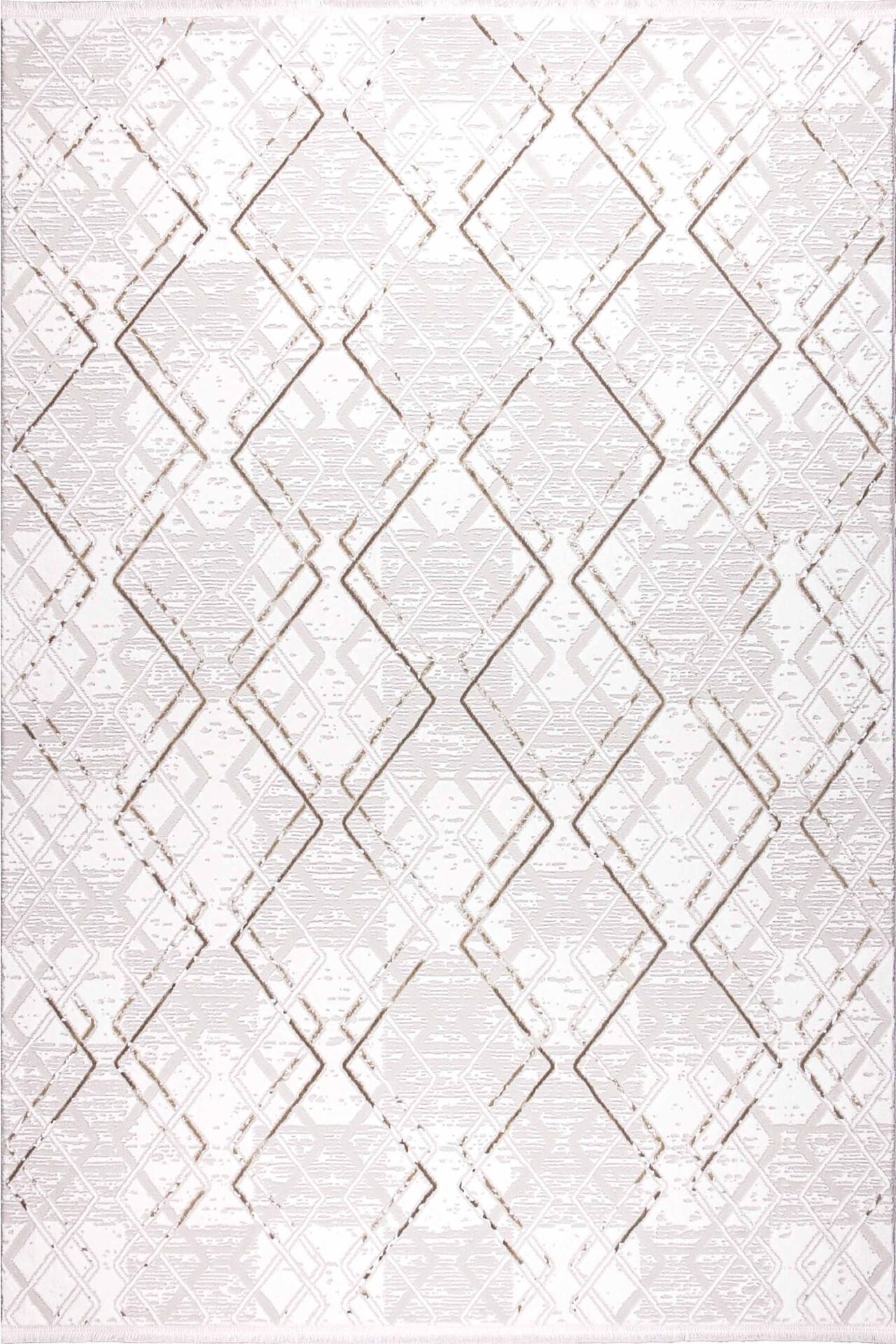 Foneks Halı His - 314A Beyaz