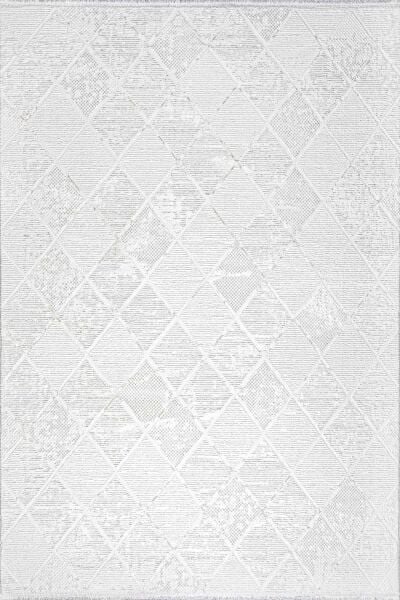 Foneks Halı His - 239A Beyaz