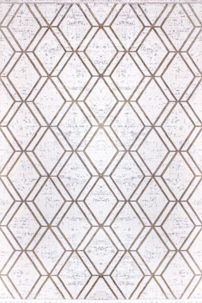 Foneks Halı His - 980A Kahve Krem