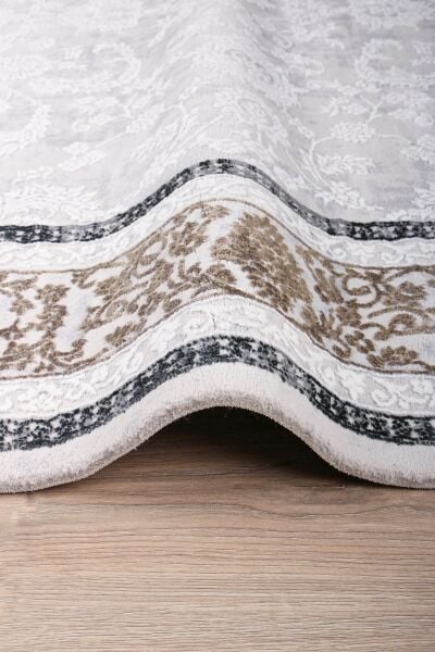 Foneks Halı His - 243D Kahve Gri