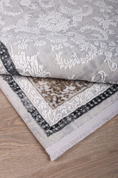 Foneks Halı His - 243D Kahve Gri