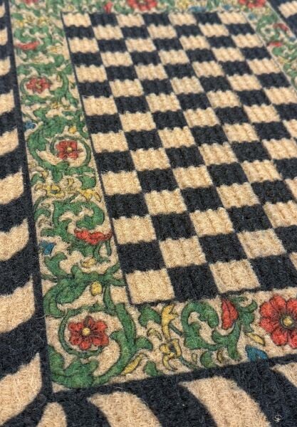 Vena Vintage Dama Paspas - Dış Kapı Paspası Kapı Önü Paspası 40x60