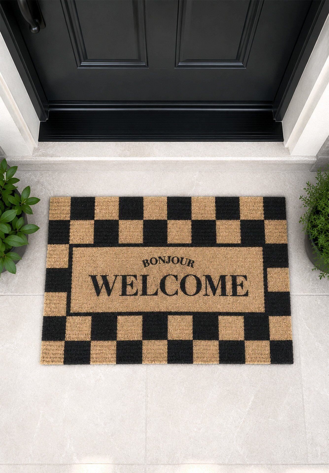 Vena Dama Welcome Paspas - Dış Kapı Paspası Kapı Önü Paspası 40x60