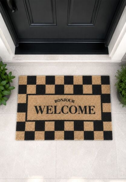 Vena Dama Welcome Paspas - Dış Kapı Paspası Kapı Önü Paspası 40x60