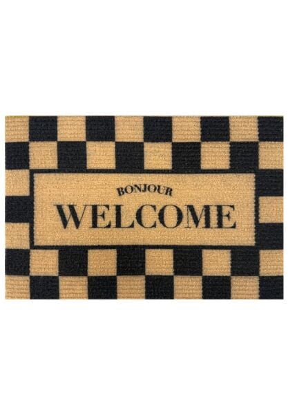 Vena Dama Welcome Paspas - Dış Kapı Paspası Kapı Önü Paspası 40x60