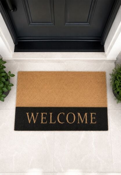 Vena Welcome Paspas - Dış Kapı Paspası Kapı Önü Paspası 40x60