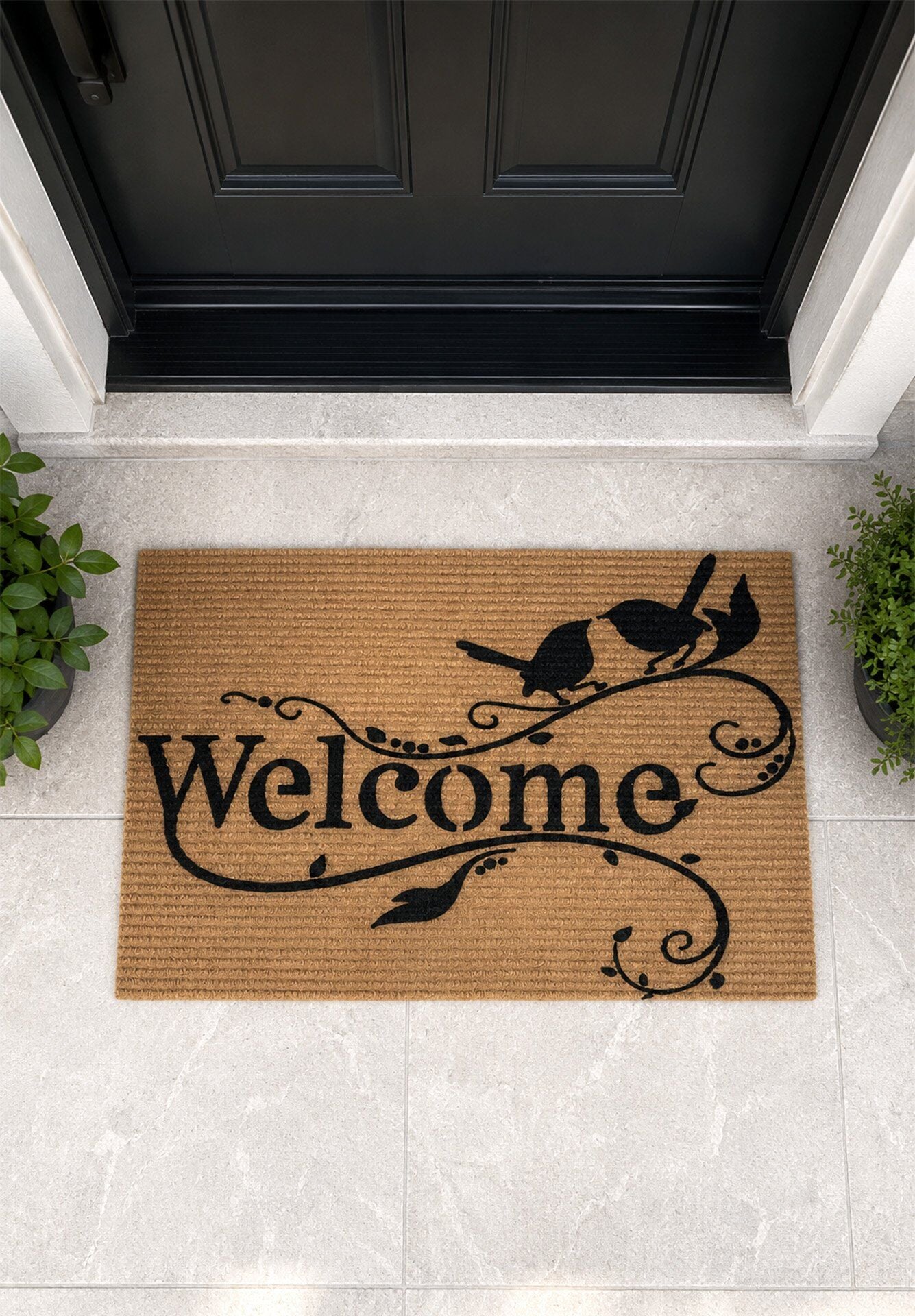 Vena Welcome Kırlangıç Paspas - Dış Kapı Paspası Kapı Önü Paspası 40x60