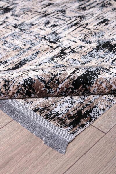 Homepera Halı Touch - 7001 Bej Siyah