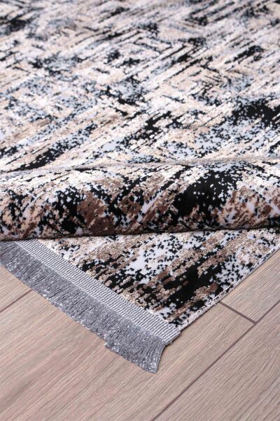 Foneks Deco İpeksi - 7001 Bej Siyah